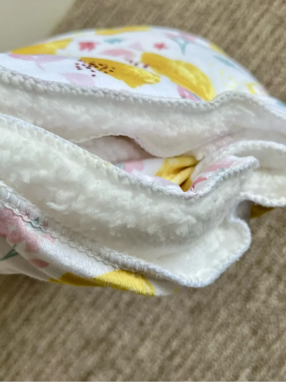 NWT Fresh & Sweet Lemon Baby Blanket